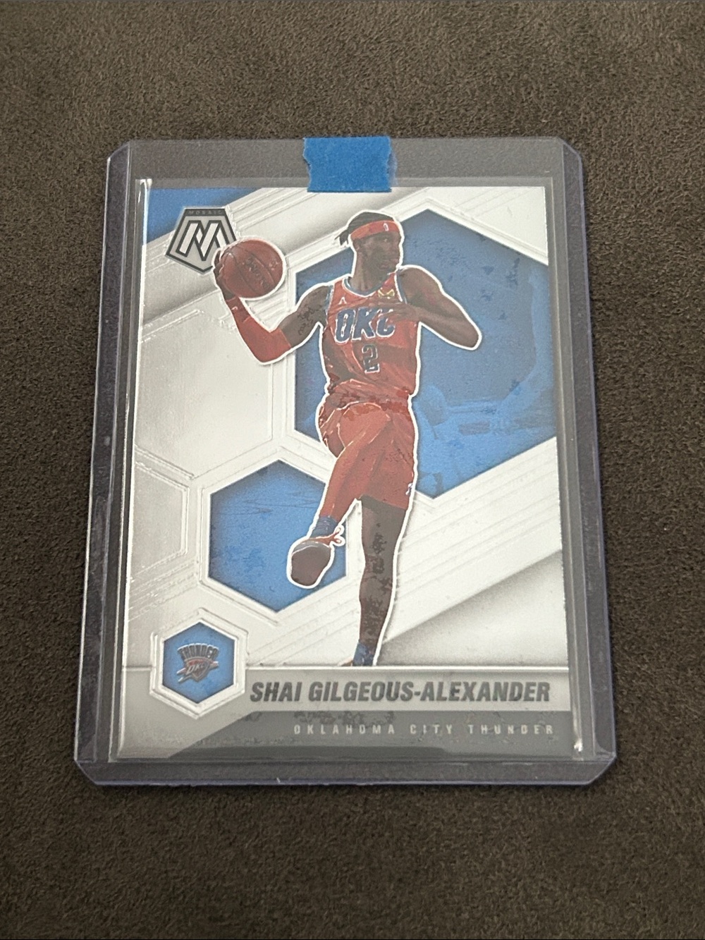 Shai Gilgeous-Alexander Oklahoma City Thunder Panini Basketball Card
